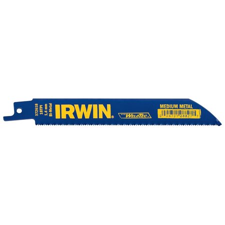 IRWIN WeldTec 6 in. Bi-Metal Reciprocating Saw Blade 18 TPI 5 pk 372618P5